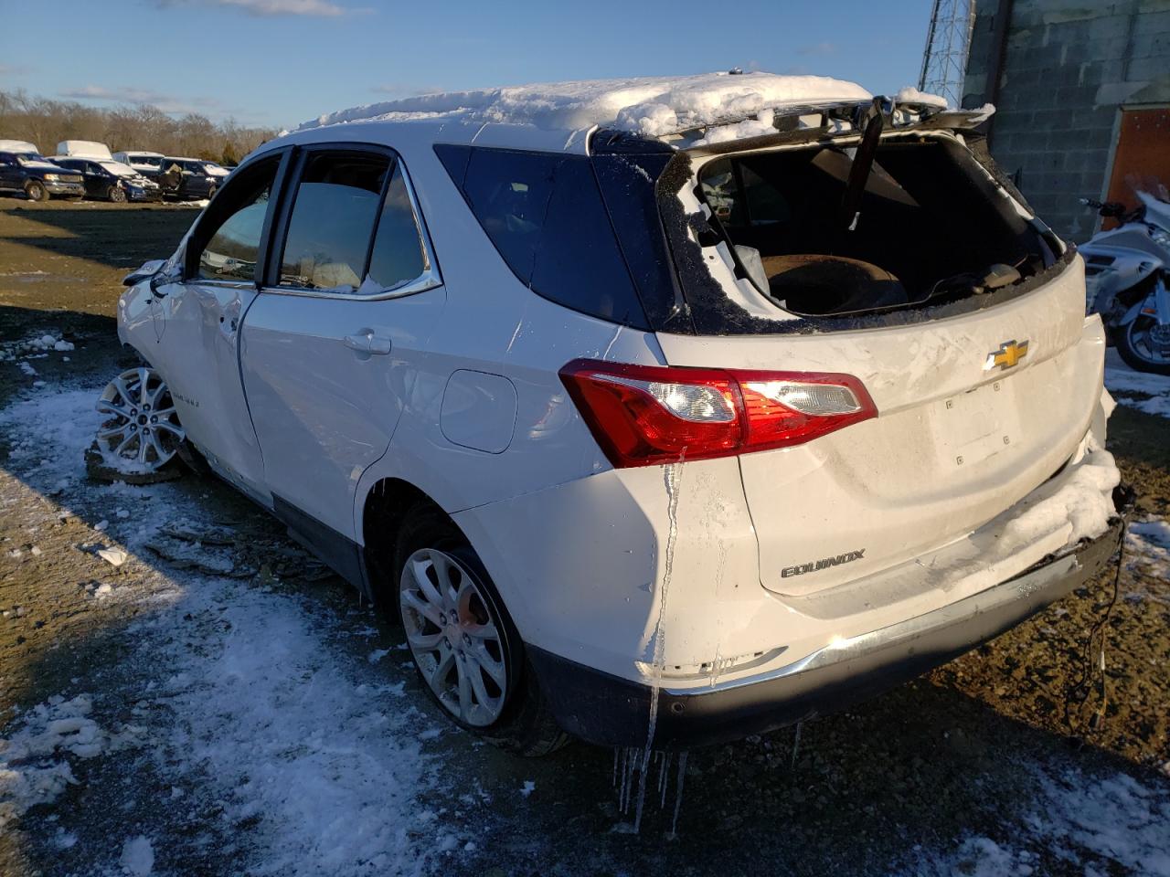 Photo 3 from auction – 2021 CHEVROLET EQUINOX LT with VIN 3GNAXKEVXML366547