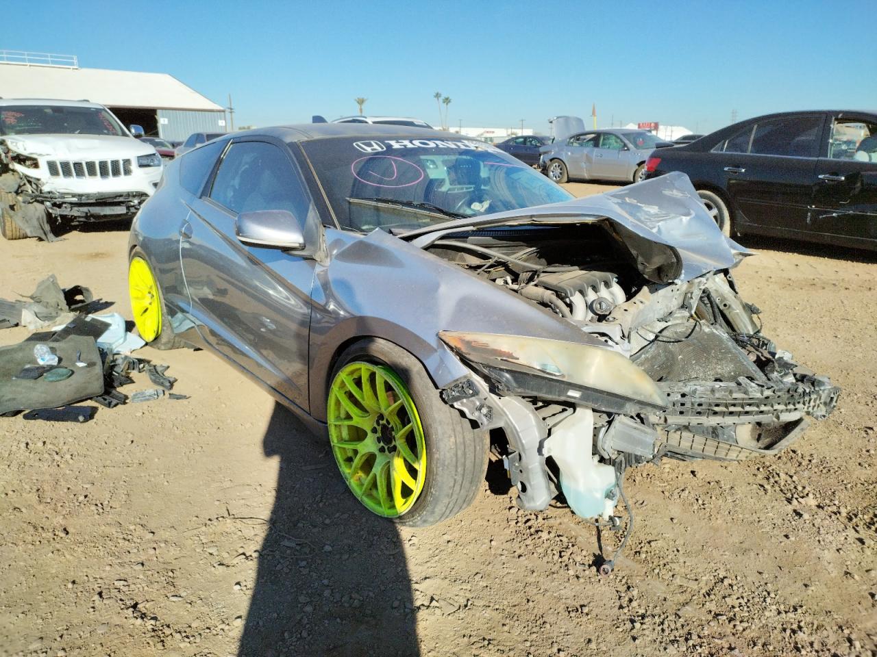 Photo 1 from auction – 2011 HONDA CR-Z EX with VIN JHMZF1C61BS011963