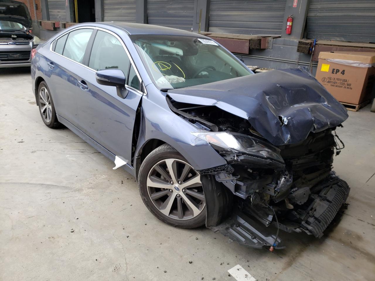 SUBARU LEGACY 2.5 2018 with VIN 4S3BNAN64J3027943 - Photo from auction