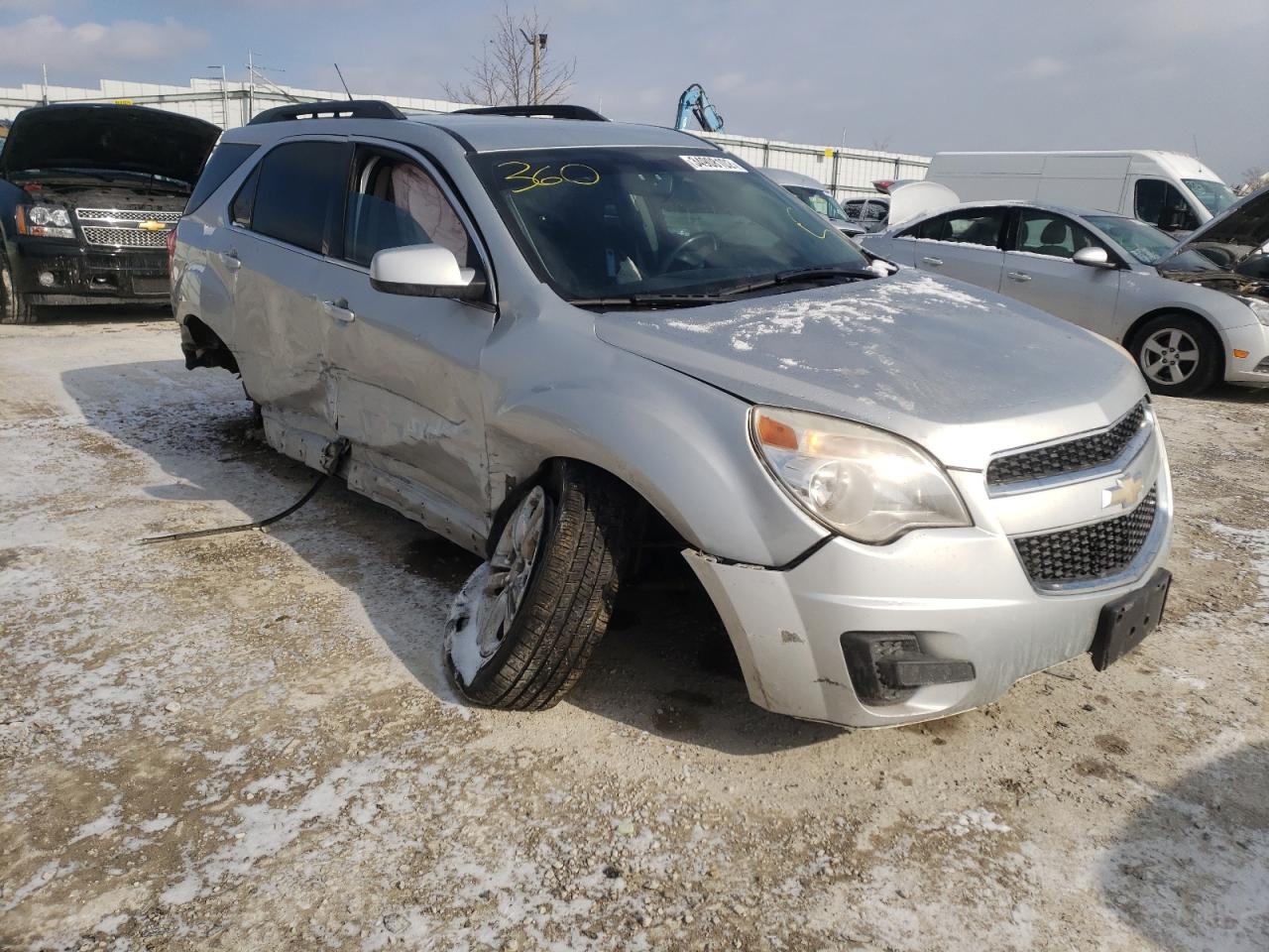 Photo 9 from auction – 2011 CHEVROLET EQUINOX LT with VIN 2GNALDEC9B1282319
