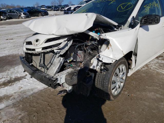 Photo 9 from auction – 2012 TOYOTA COROLLA BA with VIN 2T1BU4EE0CC827287