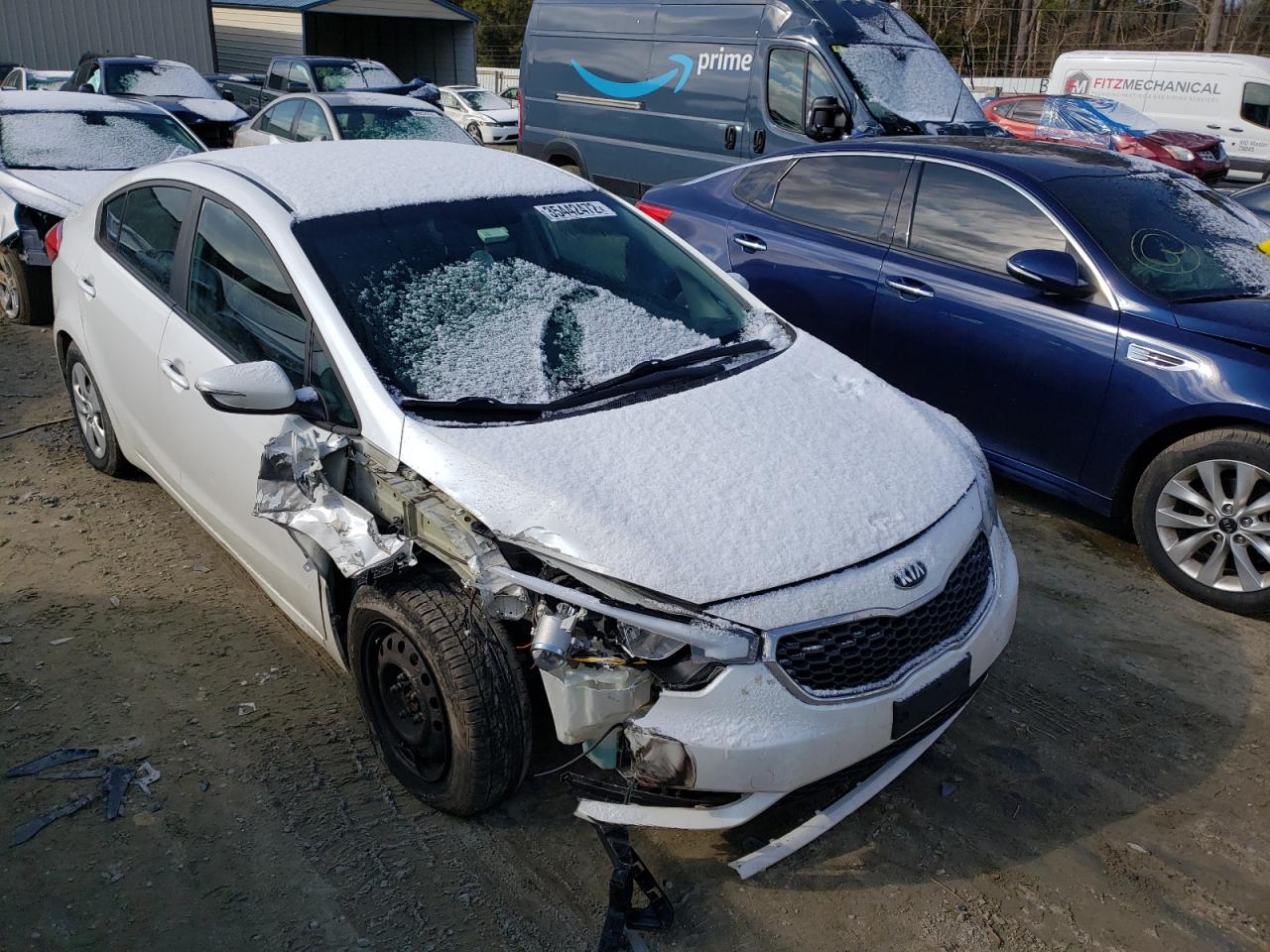 KIA FORTE LX 2016 with VIN KNAFX4A65G5528921 - Photo from auction