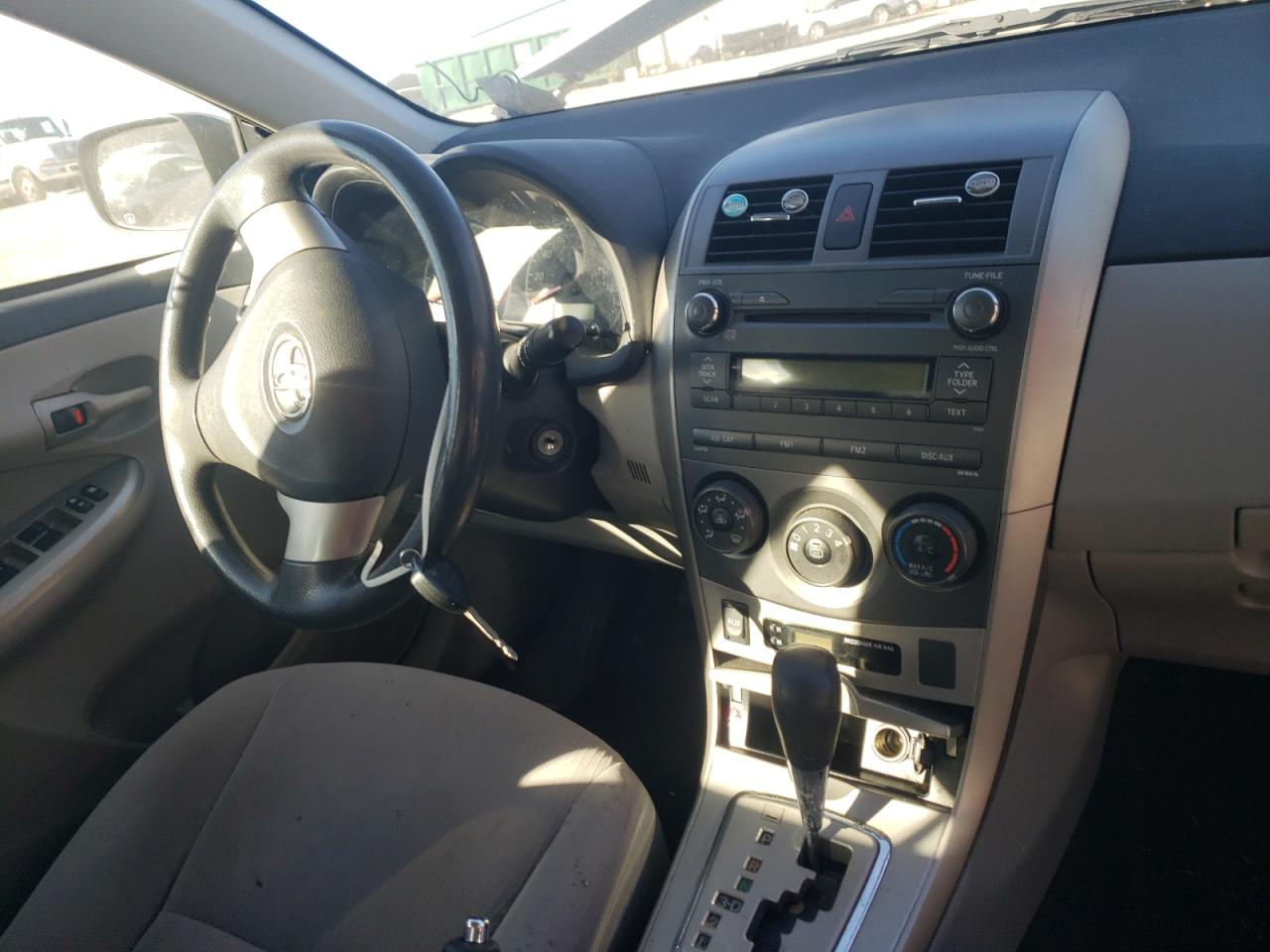 Photo 9 from auction – 2011 TOYOTA COROLLA BA with VIN JTDBU4EE4B9157456