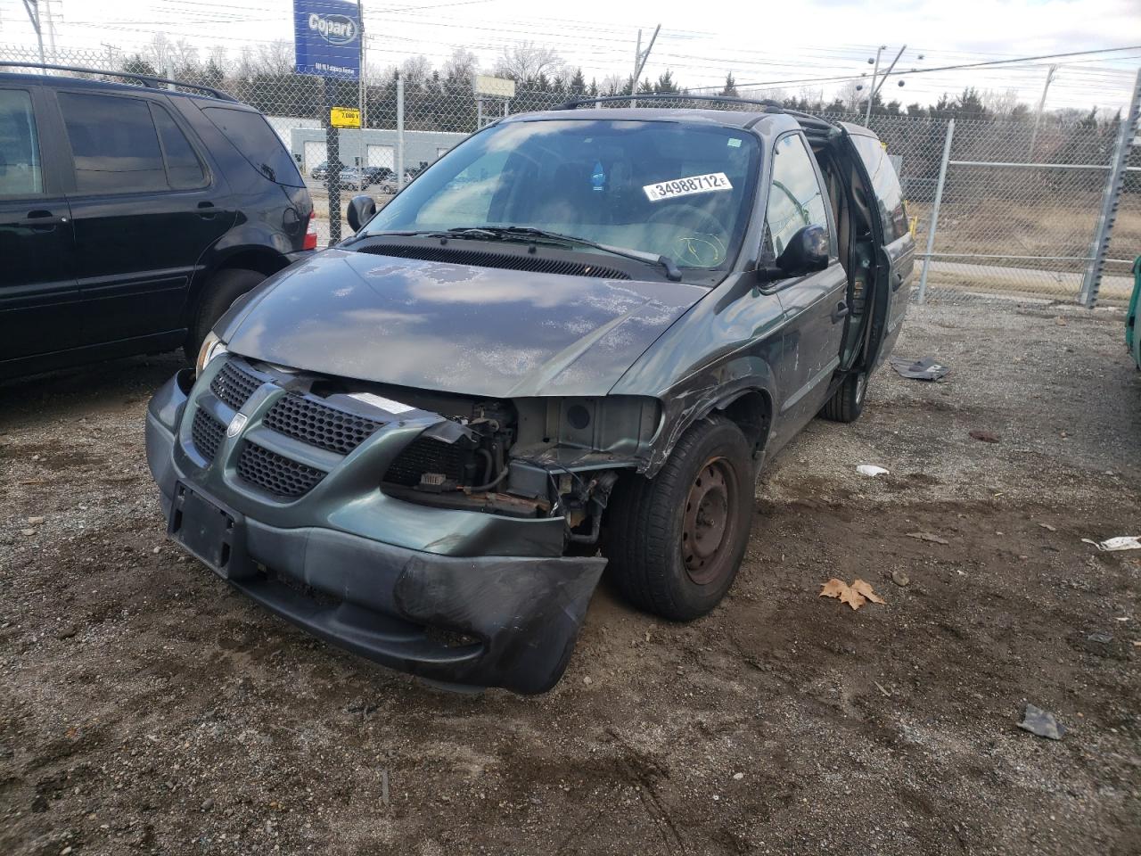 Photo 2 from auction – 2002 DODGE CARAVAN SE with VIN 1B4GP25332B692378