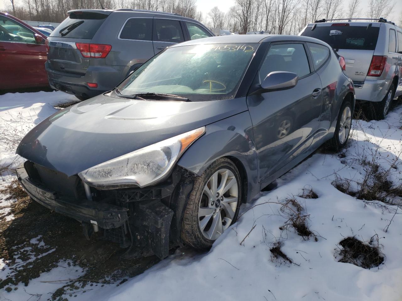 Photo 2 from auction – 2017 HYUNDAI VELOSTER with VIN KMHTC6AD0HU308343