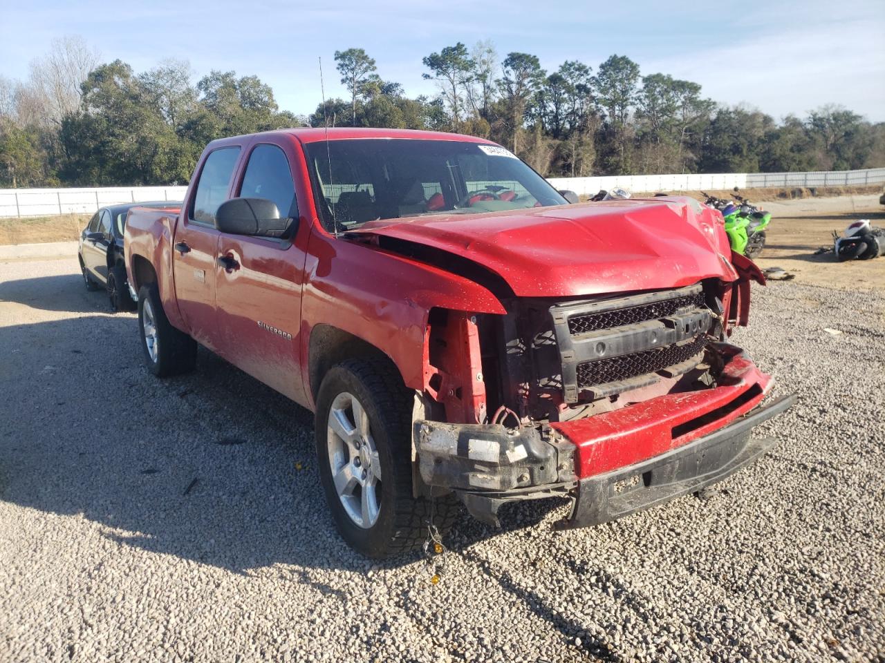 CHEVROLET SILVERADO 2011 with VIN 3GCPCPEA7BG181001 - Photo from auction