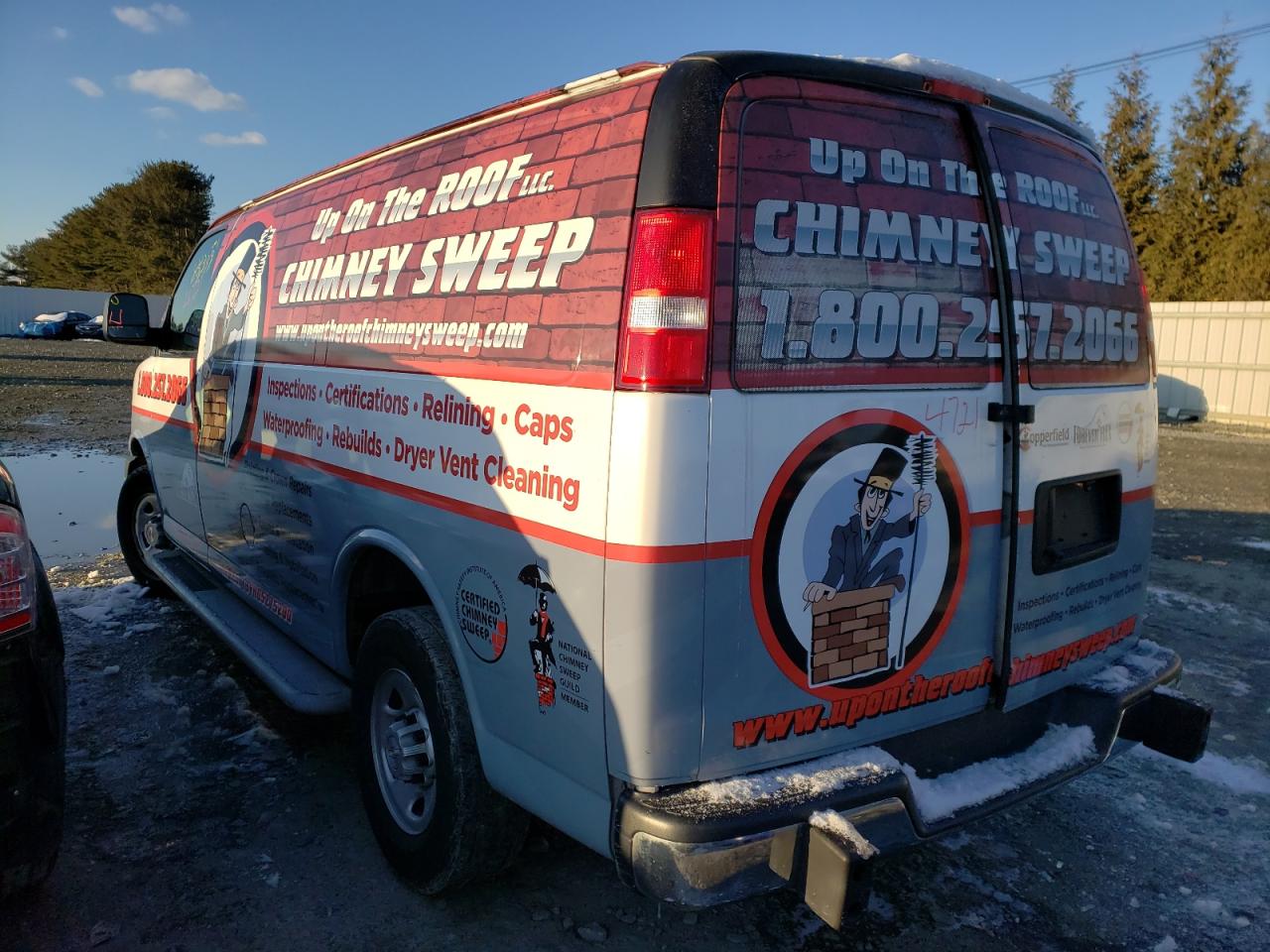 Photo 3 from auction – 2018 CHEVROLET EXPRESS G2 with VIN 1GCWGAFG8J1910197