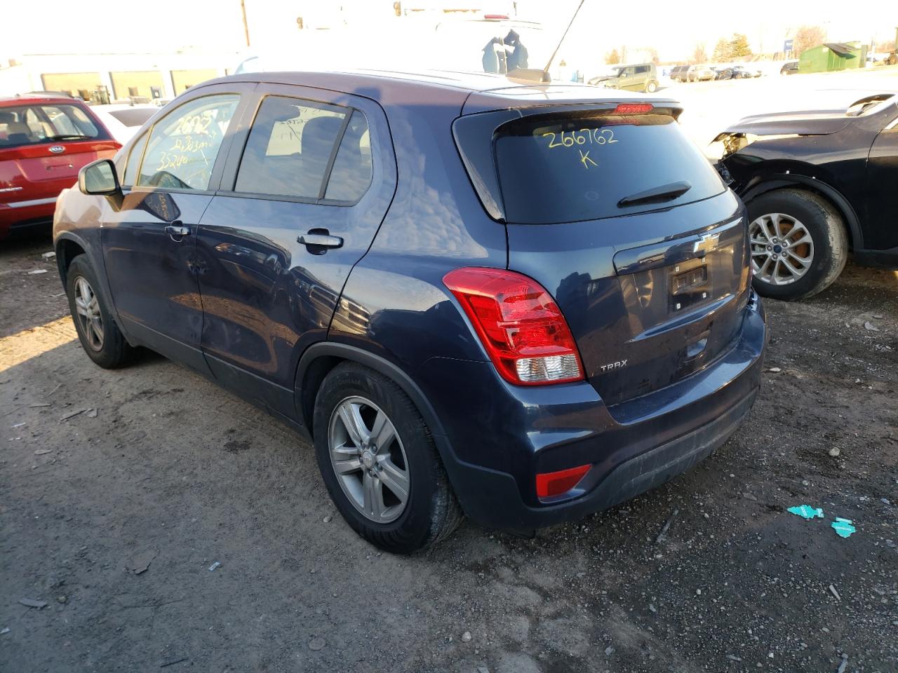 Photo 3 from auction – 2019 CHEVROLET TRAX LS with VIN 3GNCJKSB5KL266762
