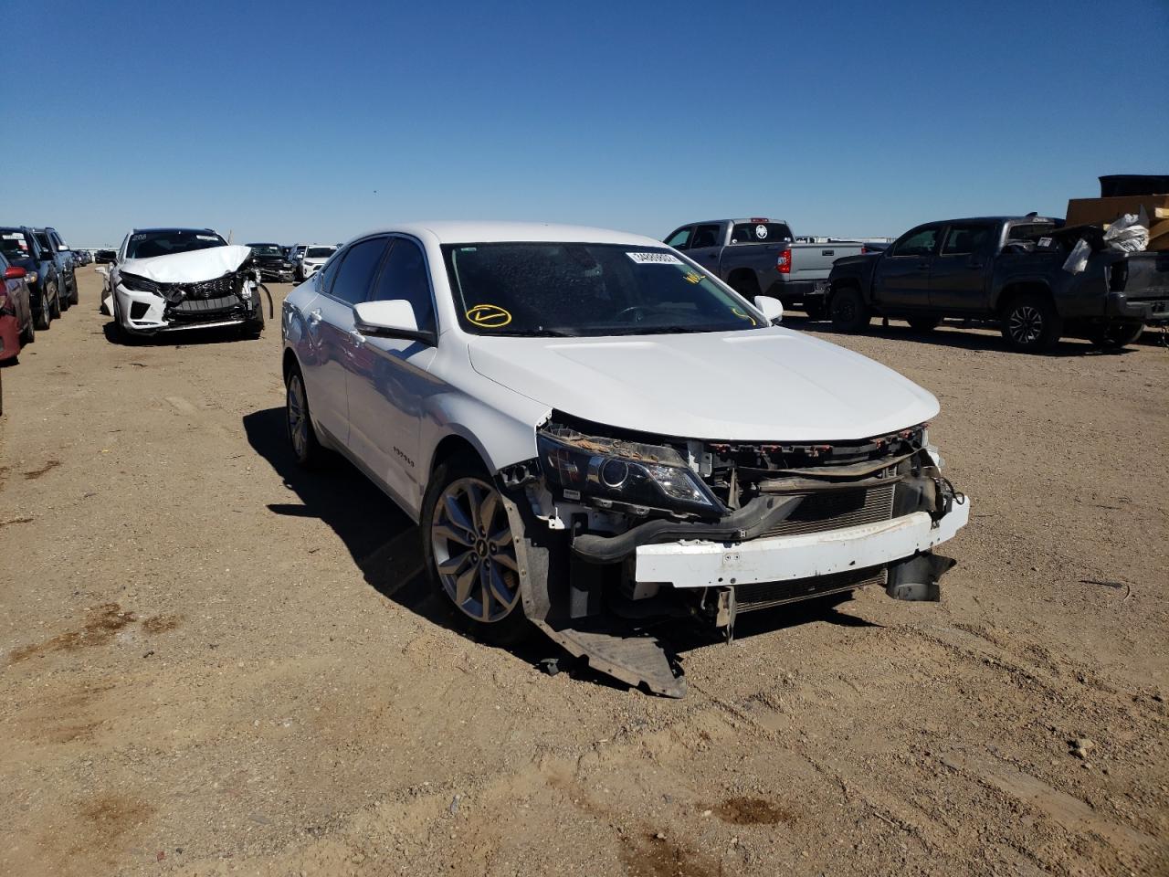 CHEVROLET IMPALA LT 2017 with VIN 2G1105SA7H9114417 - Photo from auction
