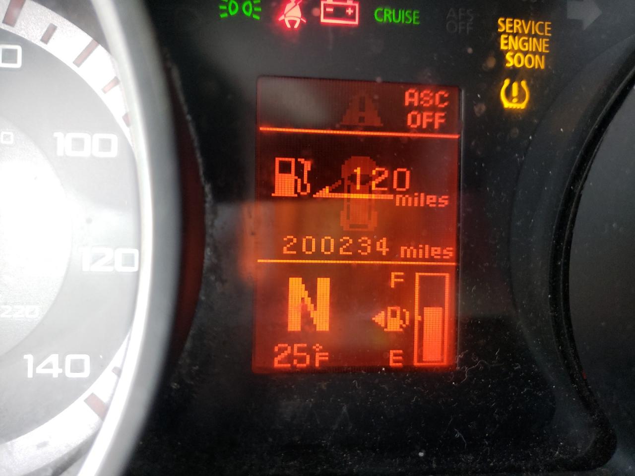 Photo 8 from auction – 2008 MITSUBISHI OUTLANDER with VIN JA4LT21W28Z005740