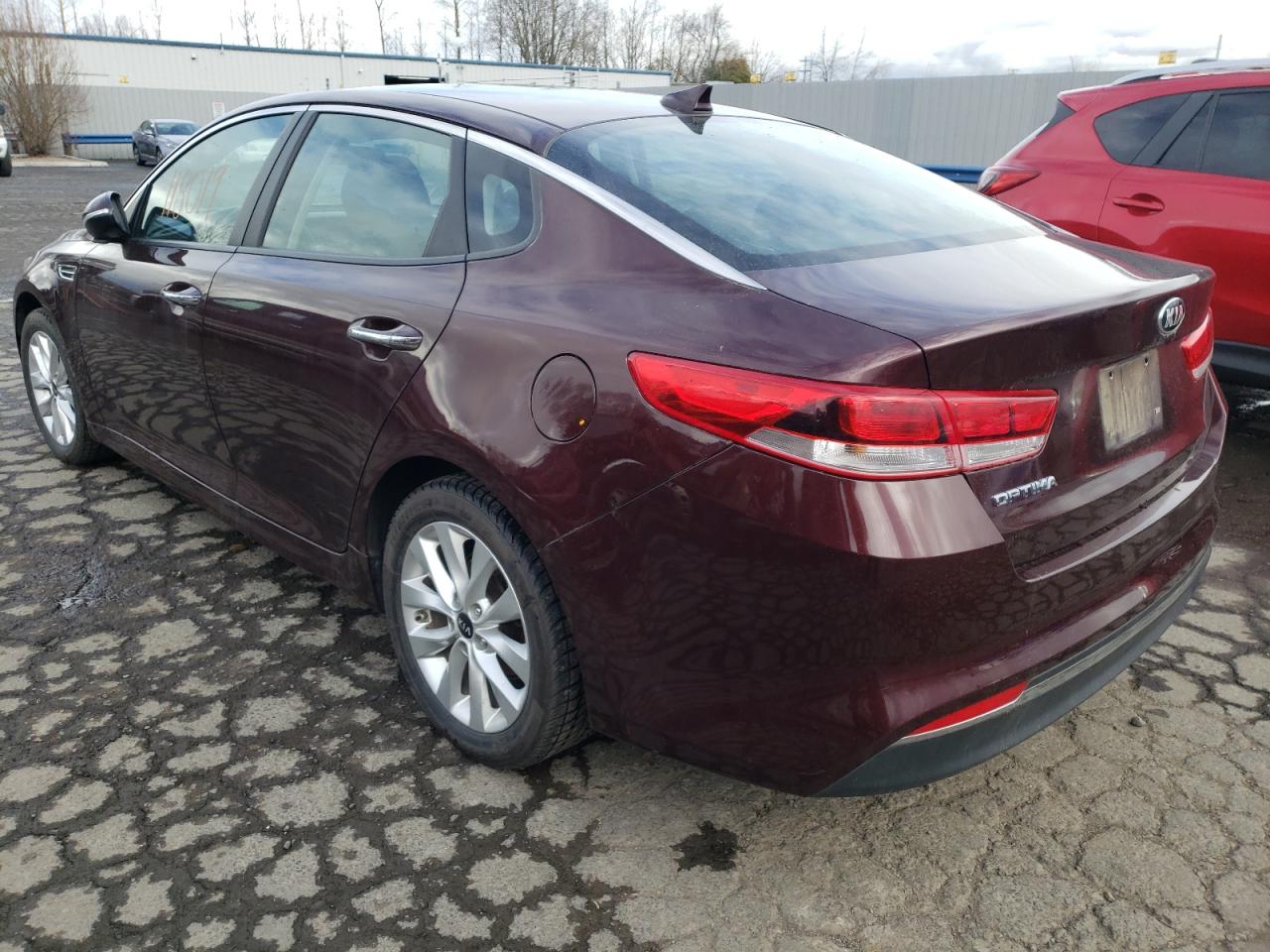 Photo 3 from auction – 2016 KIA OPTIMA LX with VIN 5XXGT4L3XGG067006