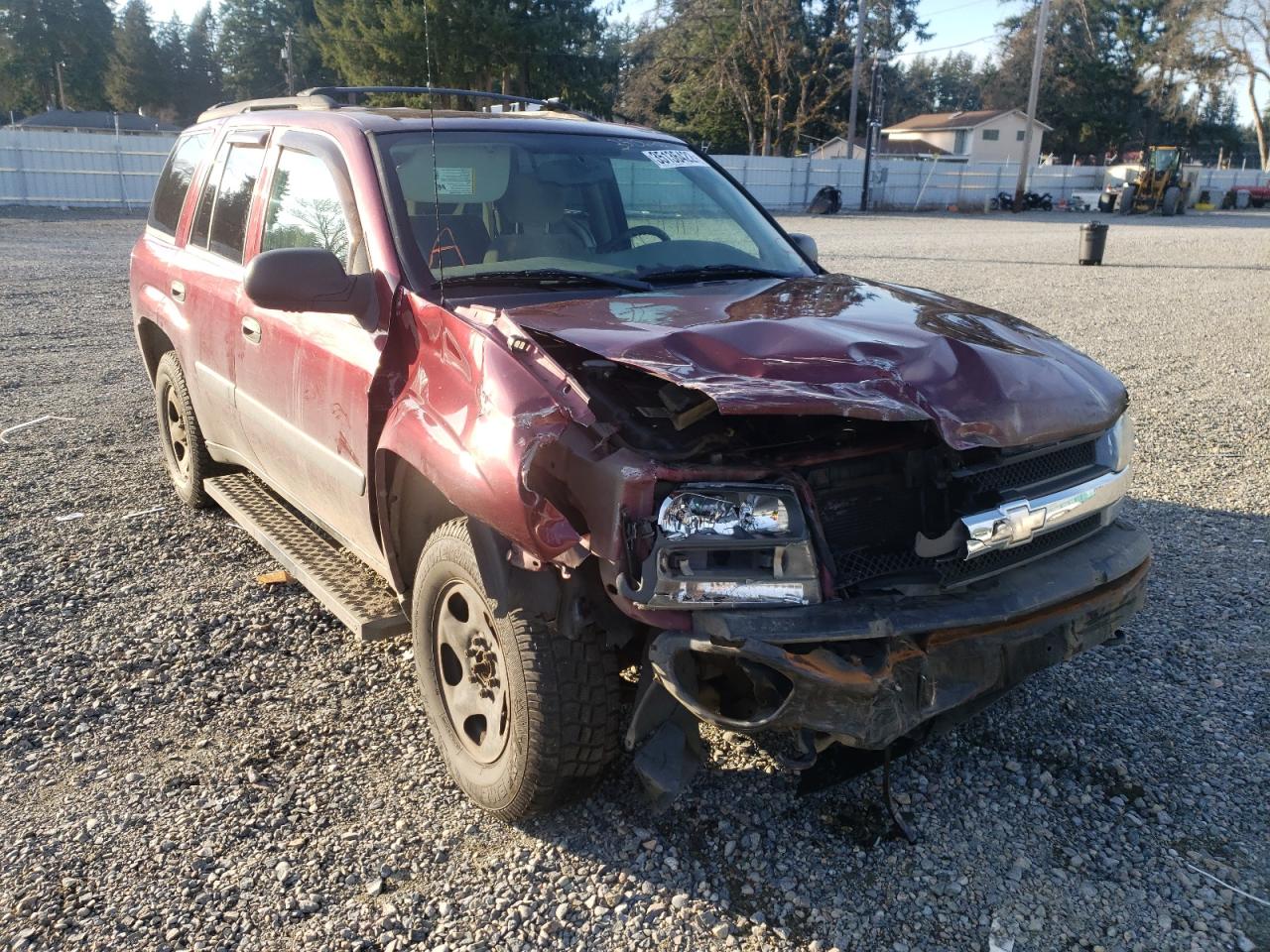 CHEVROLET TRAILBLAZE 2005 with VIN 1GNDT13S252176756 - Photo from auction