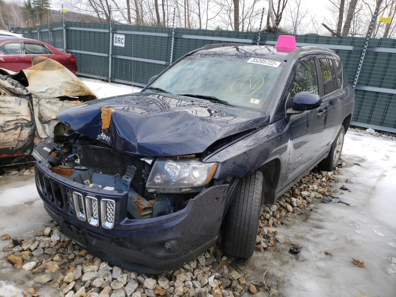 Photo 2 from auction – 2014 JEEP COMPASS LA with VIN 1C4NJDEBXED506990