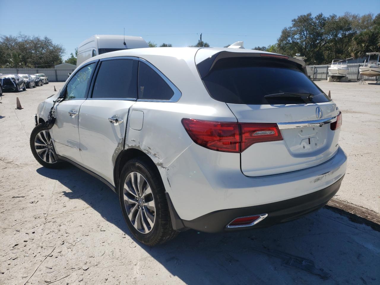 Photo 3 from auction – 2016 ACURA MDX TECHNO with VIN 5FRYD4H43GB017620