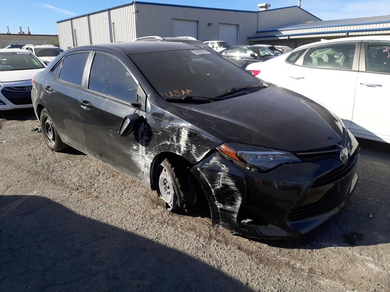 TOYOTA COROLLA L 2019 with VIN 5YFBURHE5KP931734 - Photo from auction