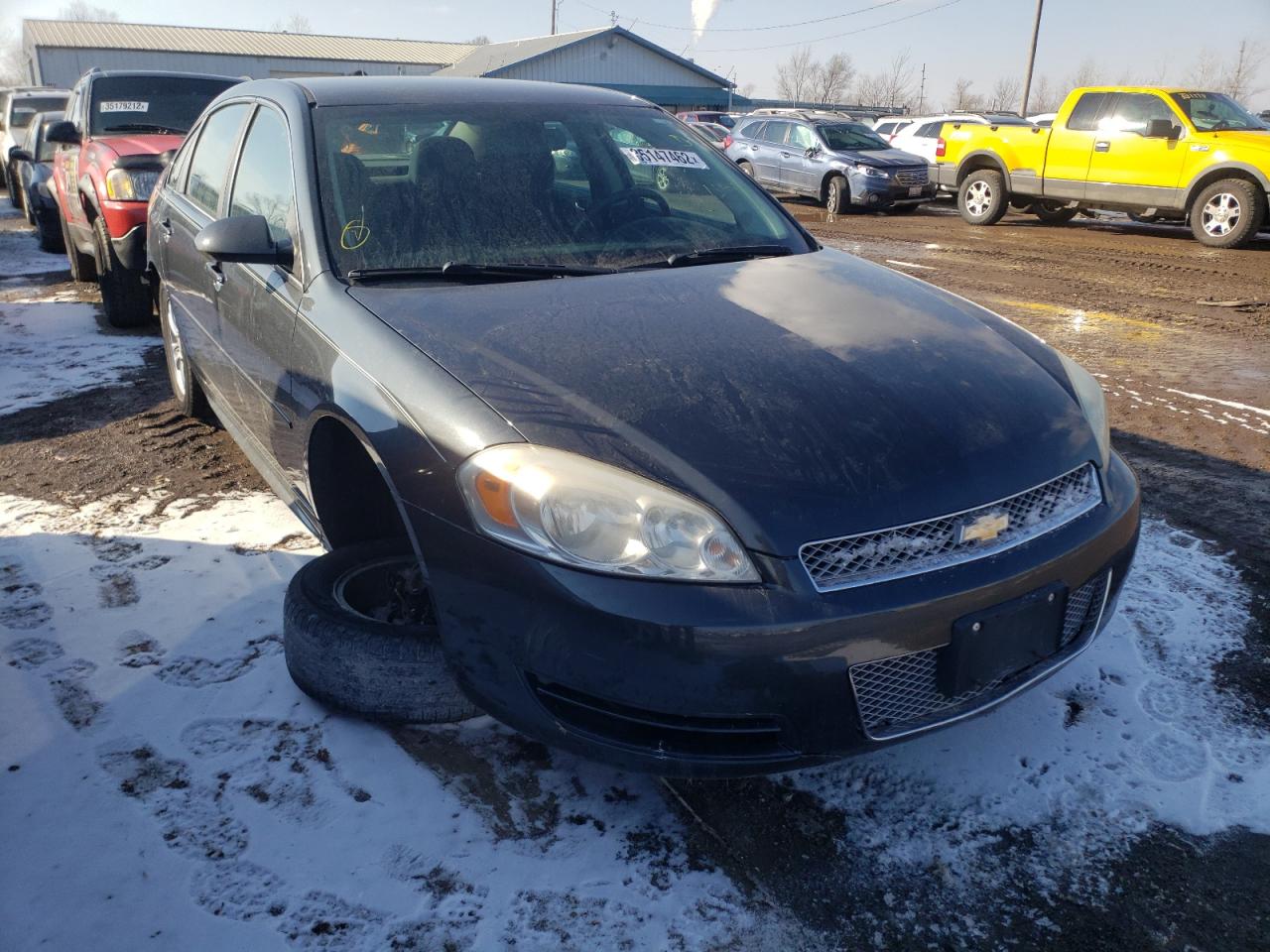 CHEVROLET IMPALA LS 2013 with VIN 2G1WF5E36D1131025 - Photo from auction