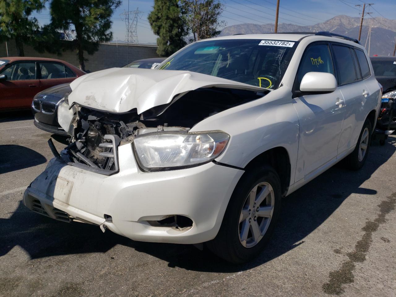 Photo 2 from auction – 2010 TOYOTA HIGHLANDER with VIN 5TDZK3EH3AS017293