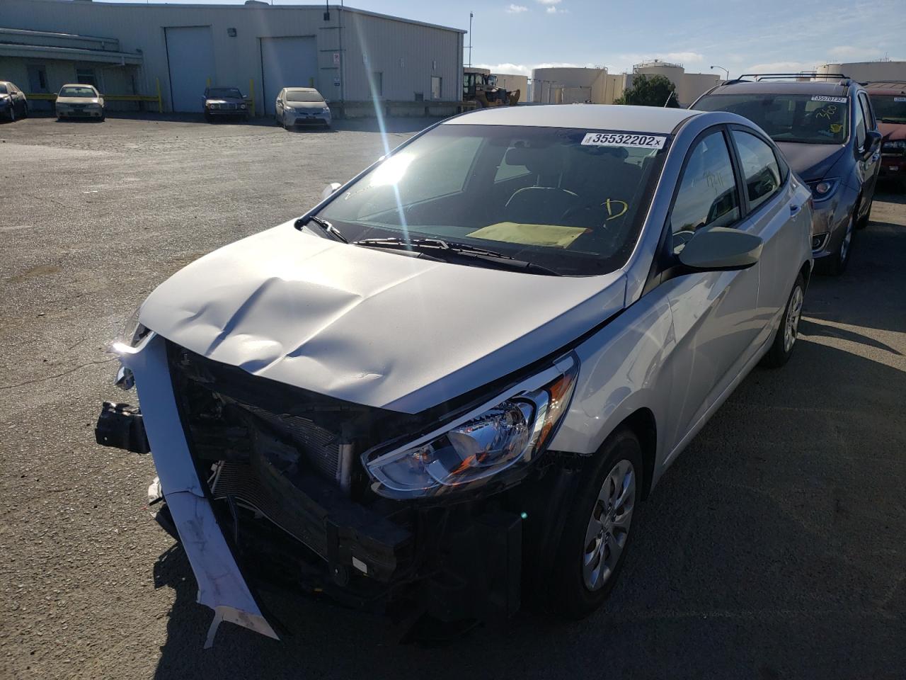 Photo 2 from auction – 2016 HYUNDAI ACCENT SE with VIN KMHCT4AE9GU095601