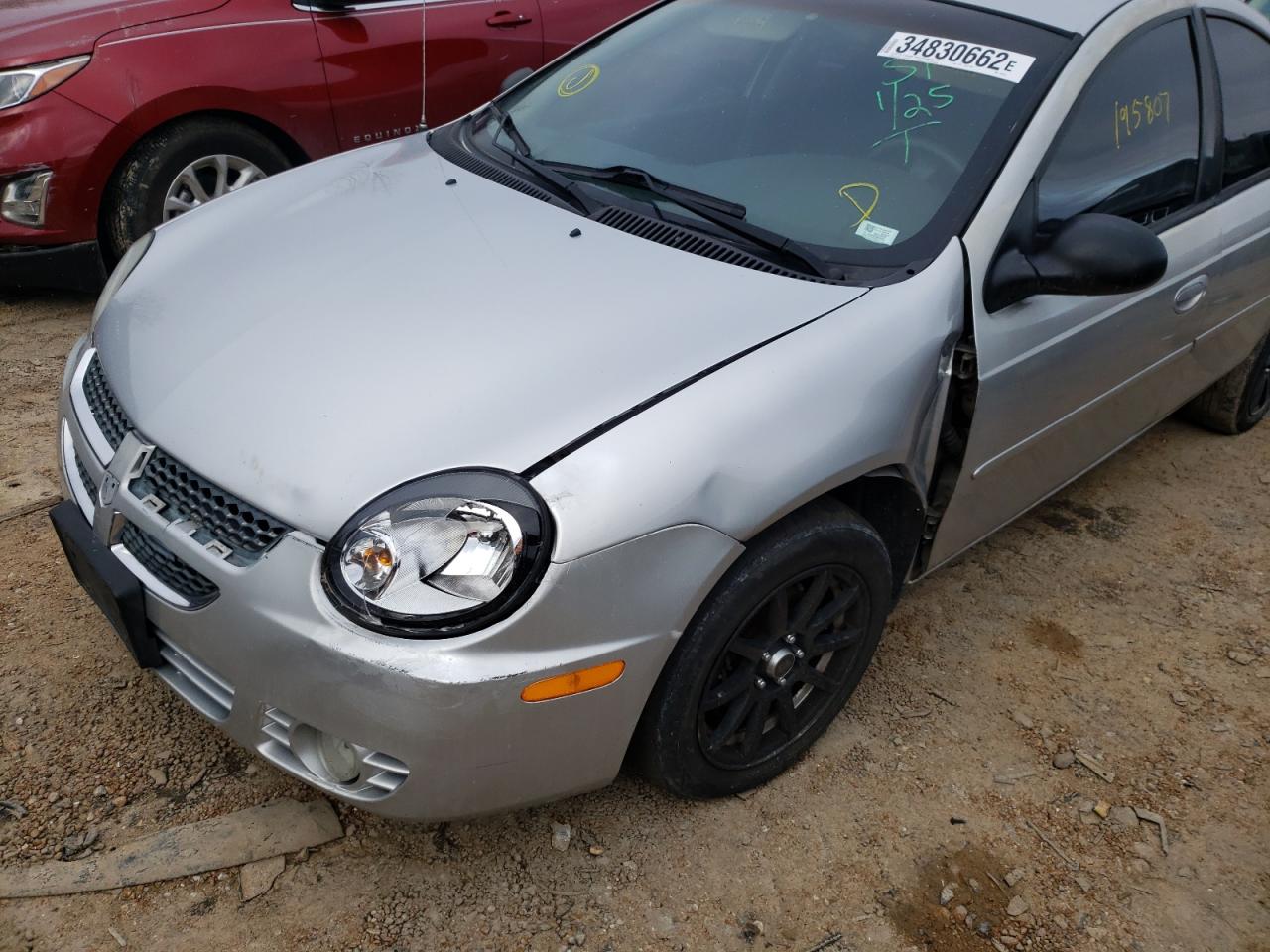 Photo 9 from auction – 2003 DODGE NEON SXT with VIN 1B3ES56C53D140543