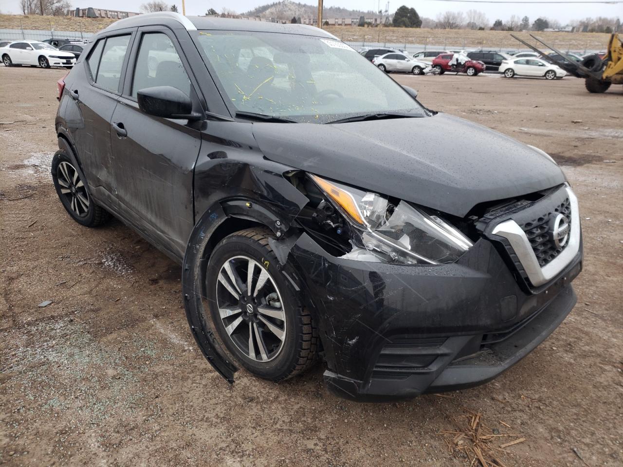 NISSAN KICKS S 2019 with VIN 3N1CP5CU0KL499024 - Photo from auction