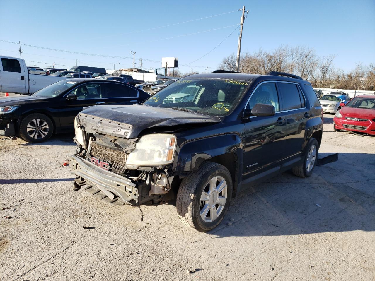 Photo 2 from auction – 2013 GMC TERRAIN SL with VIN 2GKALUEKXD6367048