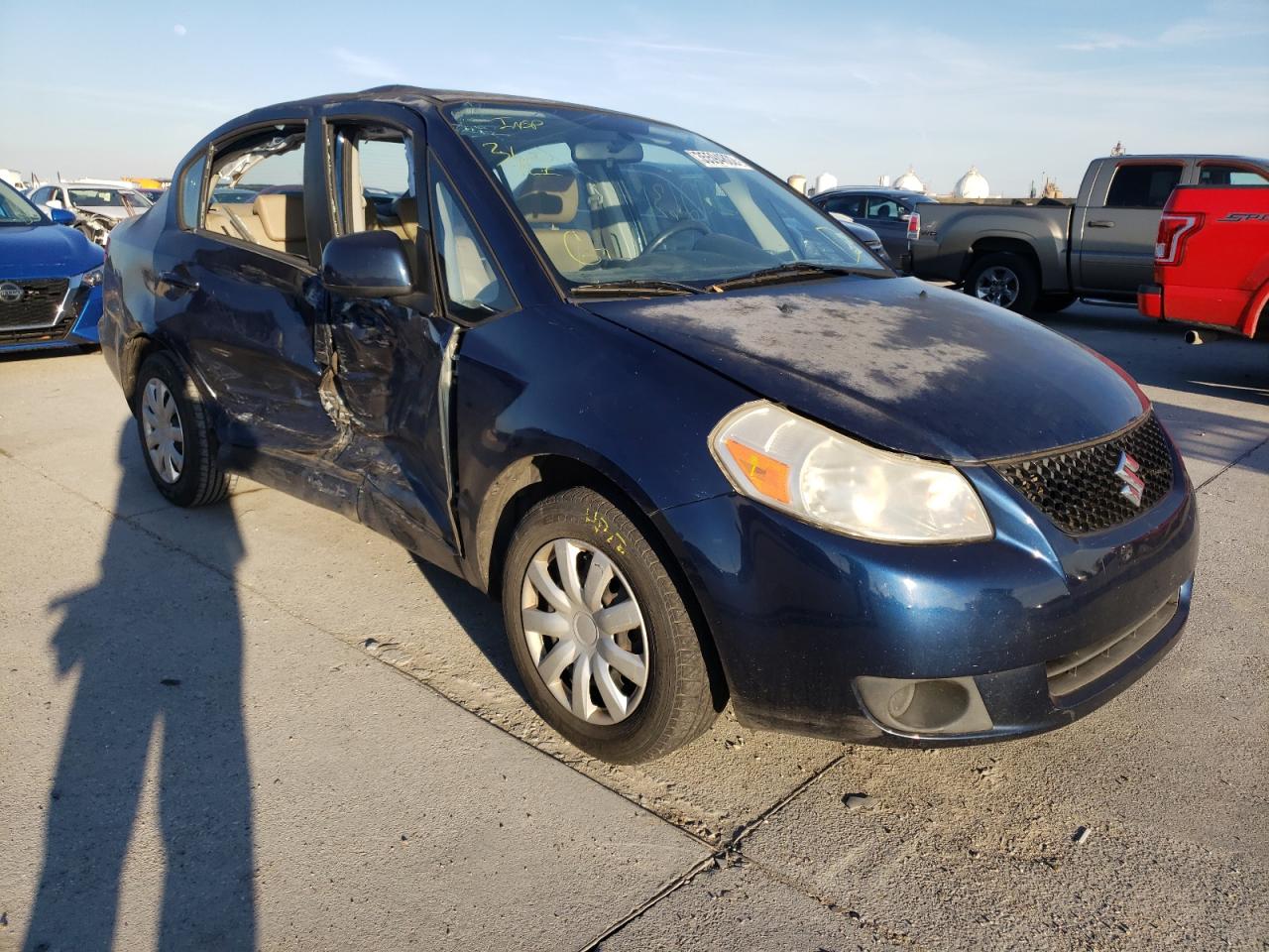 SUZUKI SX4 2008 with VIN JS2YC412X85104467 - Photo from auction