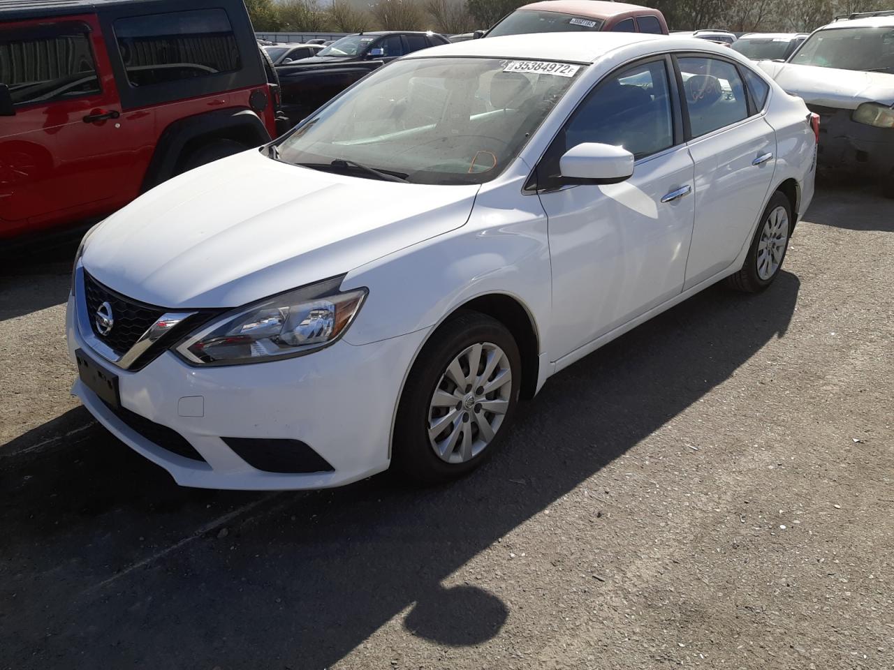 Photo 2 from auction – 2016 NISSAN SENTRA S with VIN 3N1AB7AP4GY283329