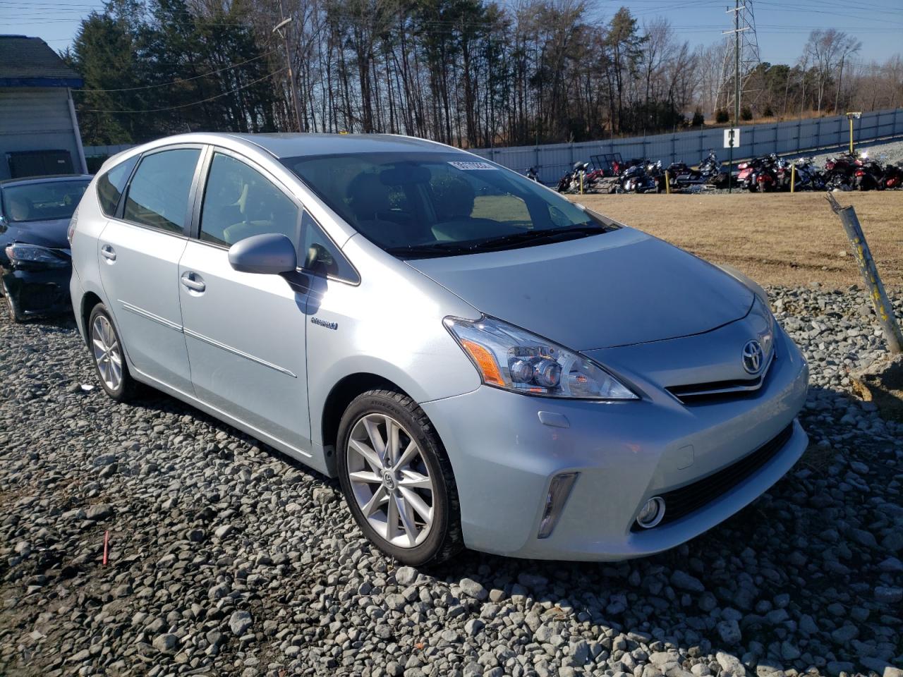 TOYOTA PRIUS V 2013 with VIN JTDZN3EU9D3256535 - Photo from auction