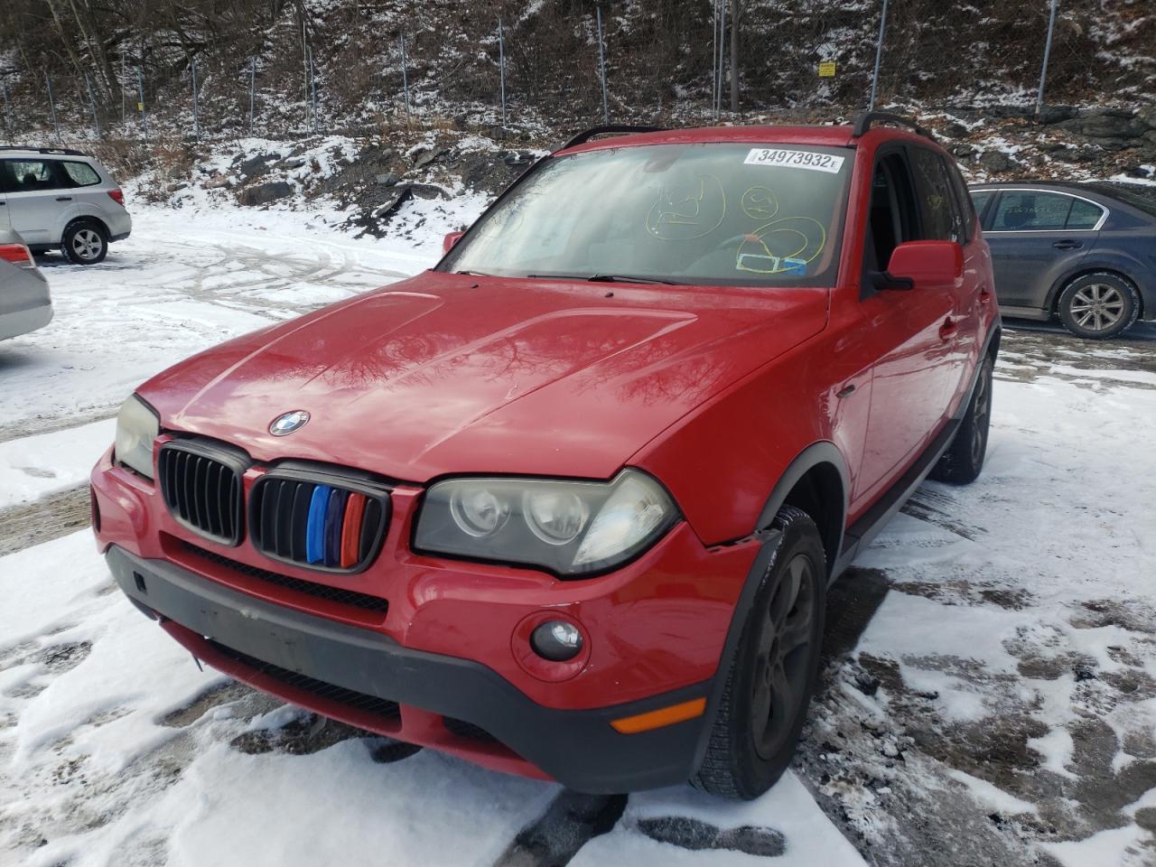 Photo 2 from auction – 2007 BMW X3 3.0SI with VIN WBXPC93497WF13883