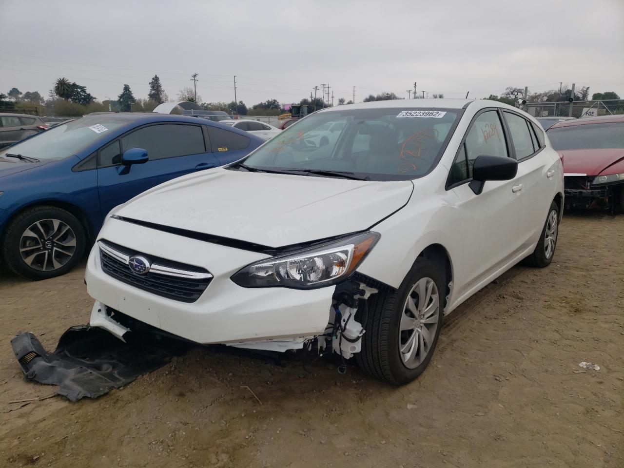 Photo 2 from auction – 2020 SUBARU IMPREZA with VIN 4S3GTAB65L3726825