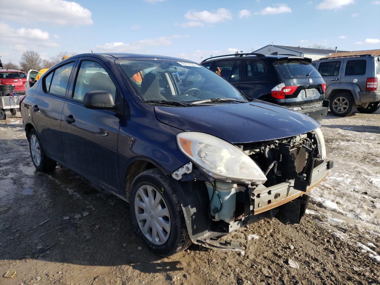 NISSAN VERSA S/S 2014 with VIN 3N1CN7AP3EL822615 - Photo from auction