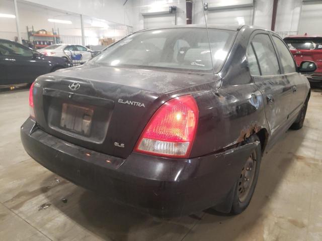 Photo 4 from auction – 2002 HYUNDAI ELANTRA with VIN KMHDN45D32U293499