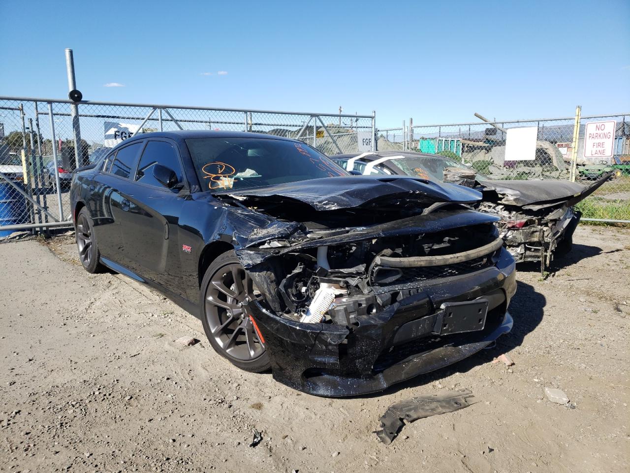 DODGE CHARGER SC 2020 with VIN 2C3CDXGJ9LH207628 - Photo from auction