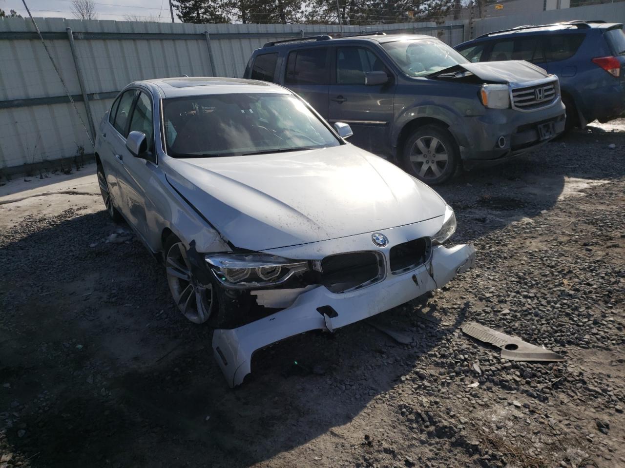 BMW 330 XI 2018 with VIN WBA8D9C56JEM32855 - Photo from auction
