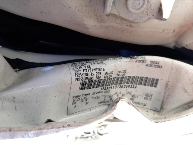 Photo 10 from auction – 2003 FORD TAURUS SES with VIN 1FAFP55U13G269334