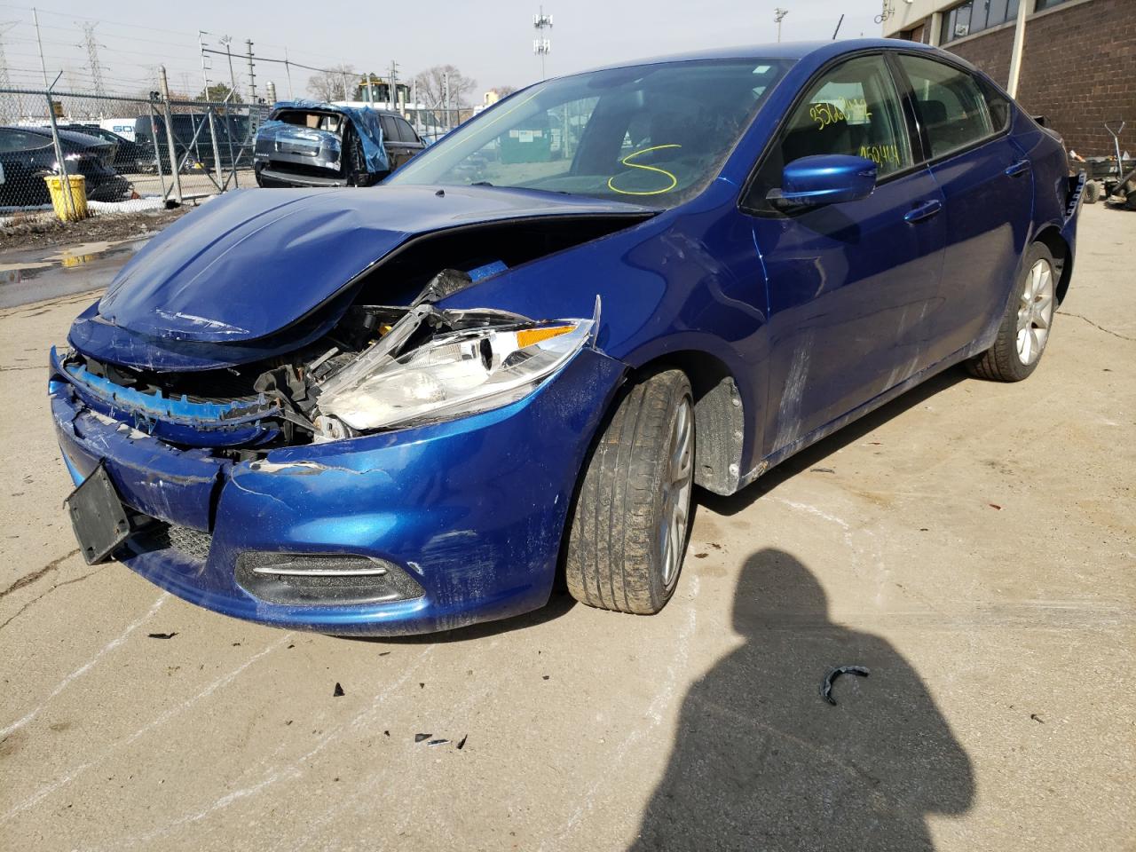 Photo 2 from auction – 2013 DODGE DART SXT with VIN 1C3CDFBH4DD235527