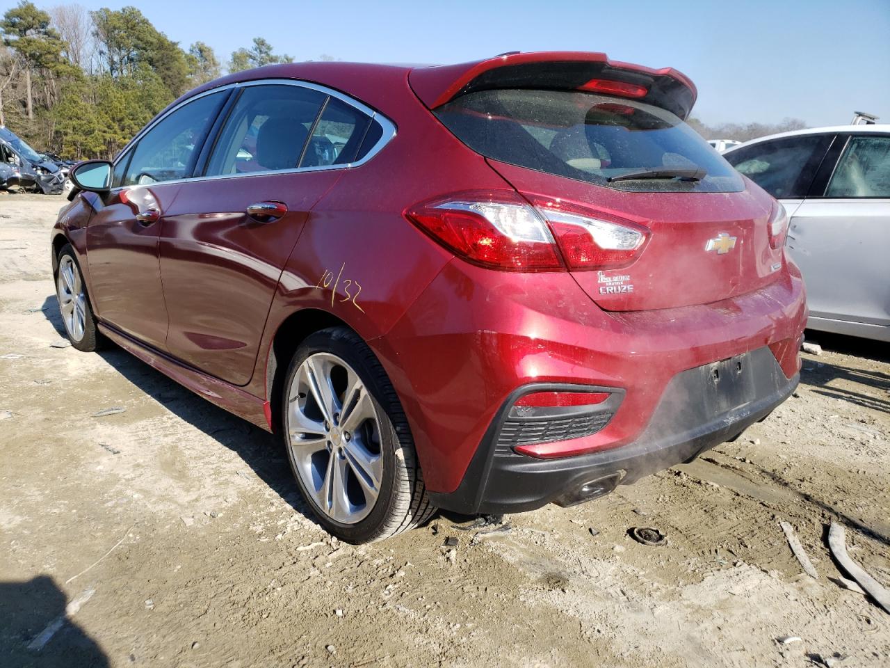 Photo 3 from auction – 2017 CHEVROLET CRUZE PREM with VIN 3G1BF6SM6HS584377