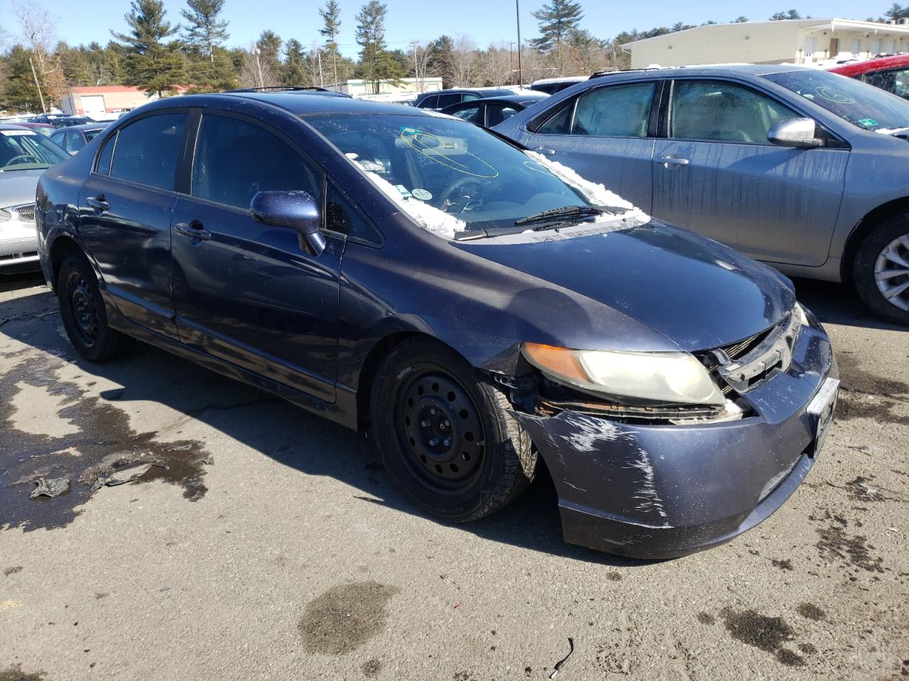Photo 1 from auction – 2008 HONDA CIVIC LX with VIN 1HGFA16548L020652
