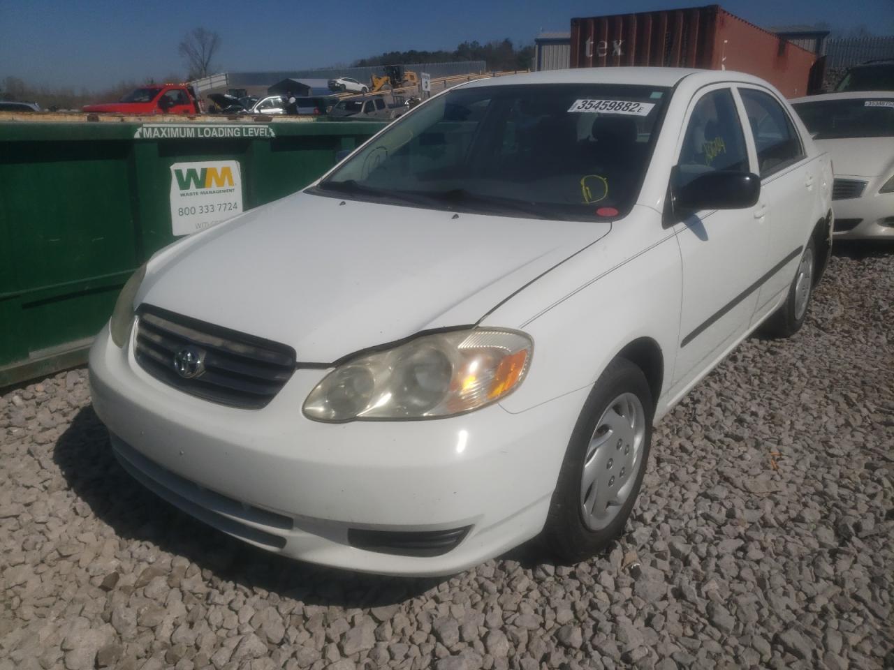Photo 2 from auction – 2004 TOYOTA COROLLA CE with VIN JTDBR32E140052719