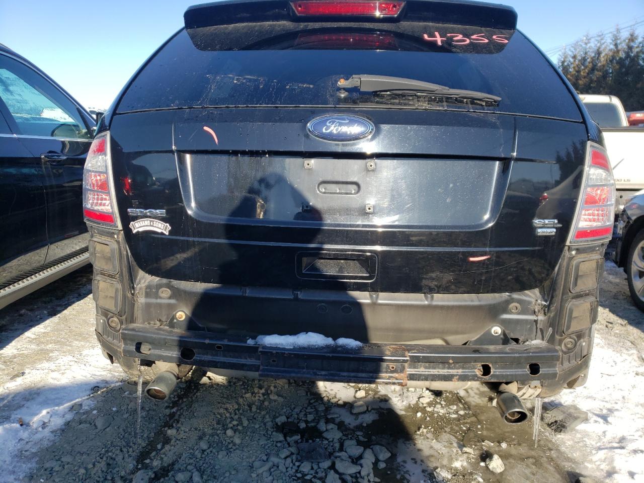 Photo 9 from auction – 2008 FORD EDGE SEL with VIN 2FMDK48C98BA74041