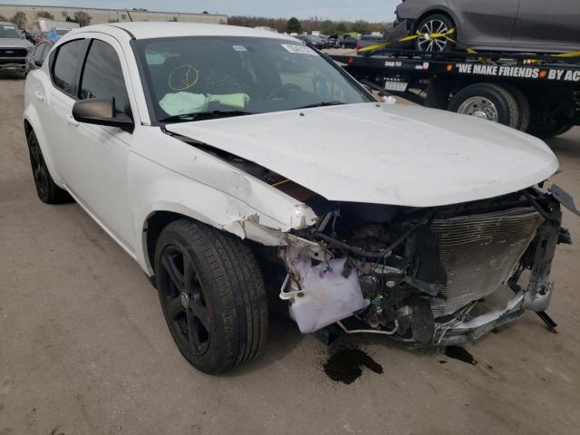 DODGE AVENGER SE 2014 with VIN 1C3CDZAG9EN217918 - Photo from auction