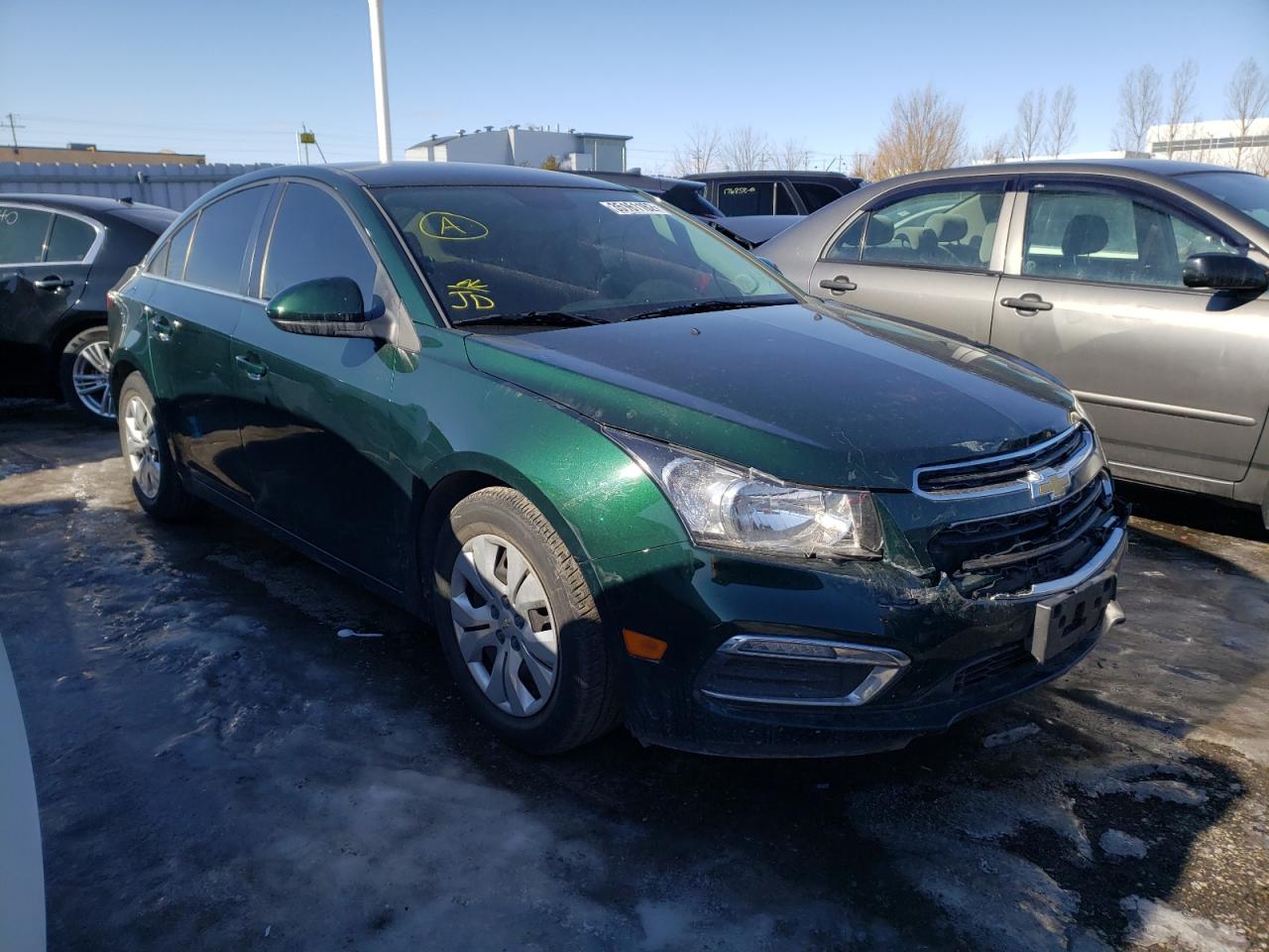 CHEVROLET CRUZE LT 2015 with VIN 1G1PC5SB2F7158687 - Photo from auction