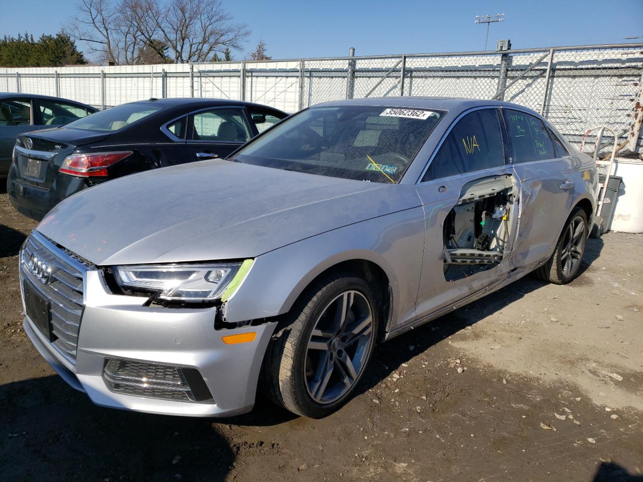 Photo 2 from auction – 2017 AUDI A4 PREMIUM with VIN WAUENAF48HN070431
