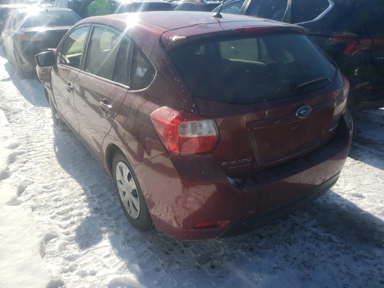 Photo 3 from auction – 2016 SUBARU IMPREZA with VIN JF1GPAA67GH291116