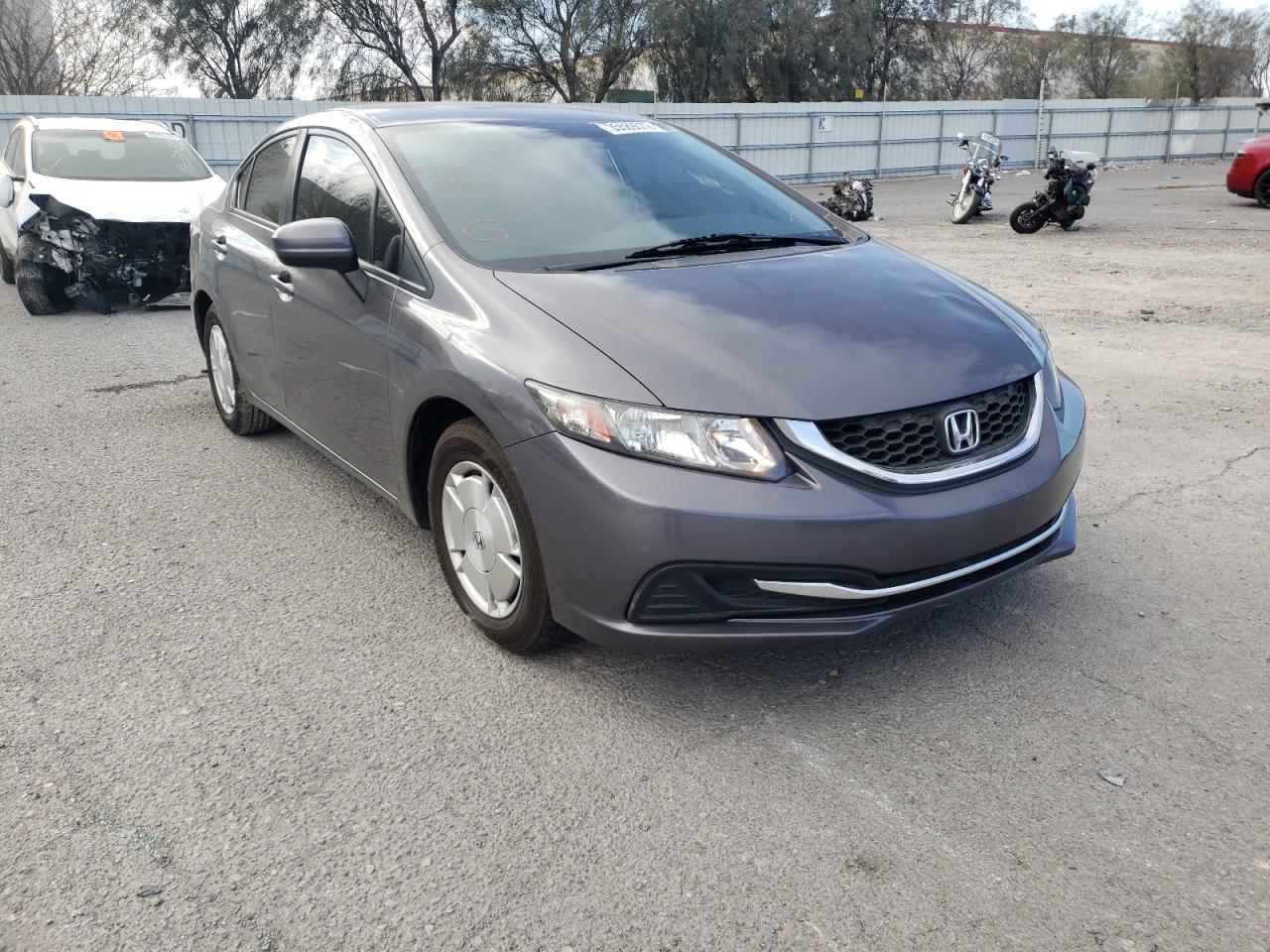 Photo 1 from auction – 2015 HONDA CIVIC HF with VIN 2HGFB2F6XFH530719
