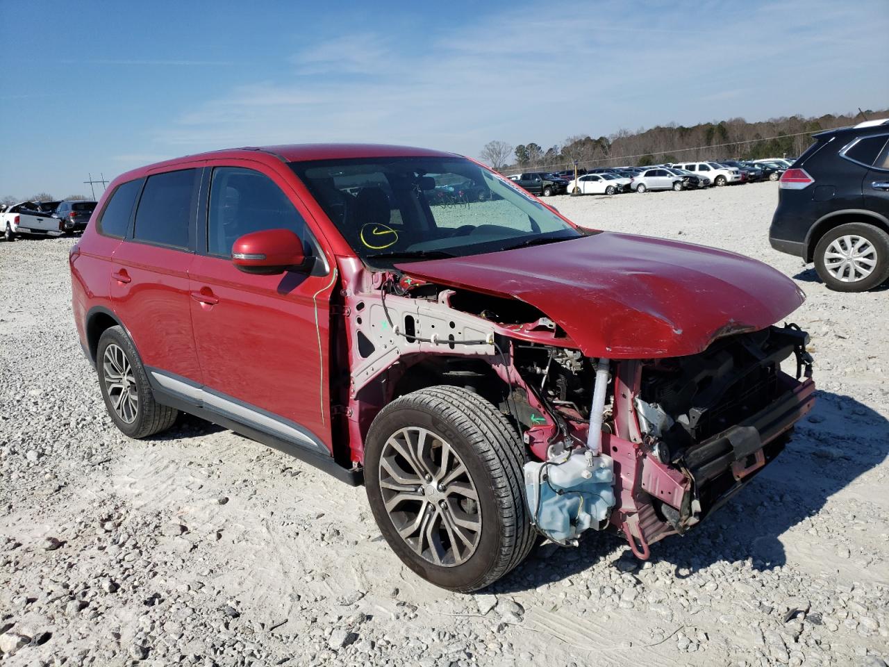 MITSUBISHI OUTLANDER 2017 with VIN JA4AZ3A36HZ045594 - Photo from auction