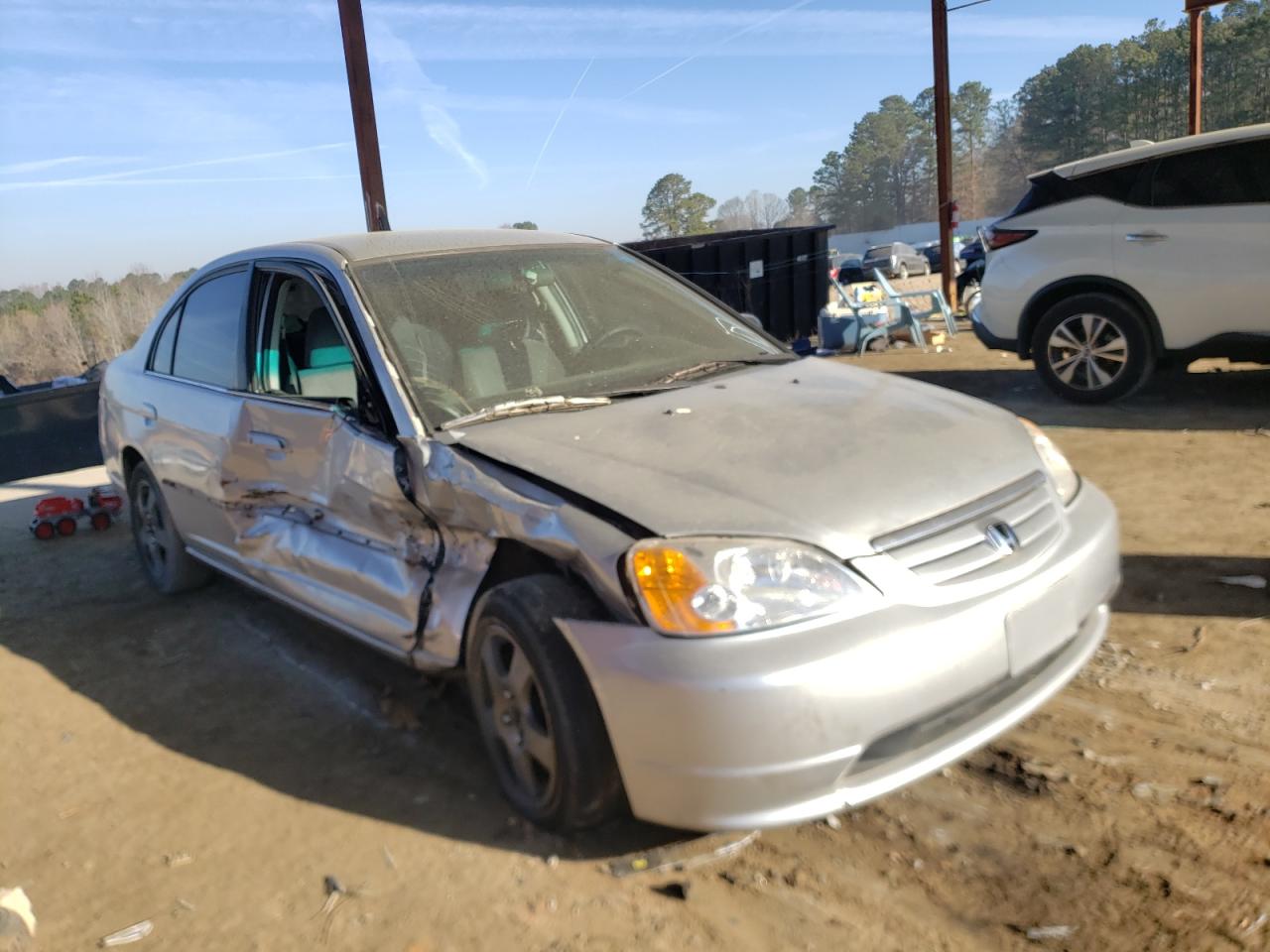Photo 1 from auction – 2002 HONDA CIVIC LX with VIN 2HGES16512H516067