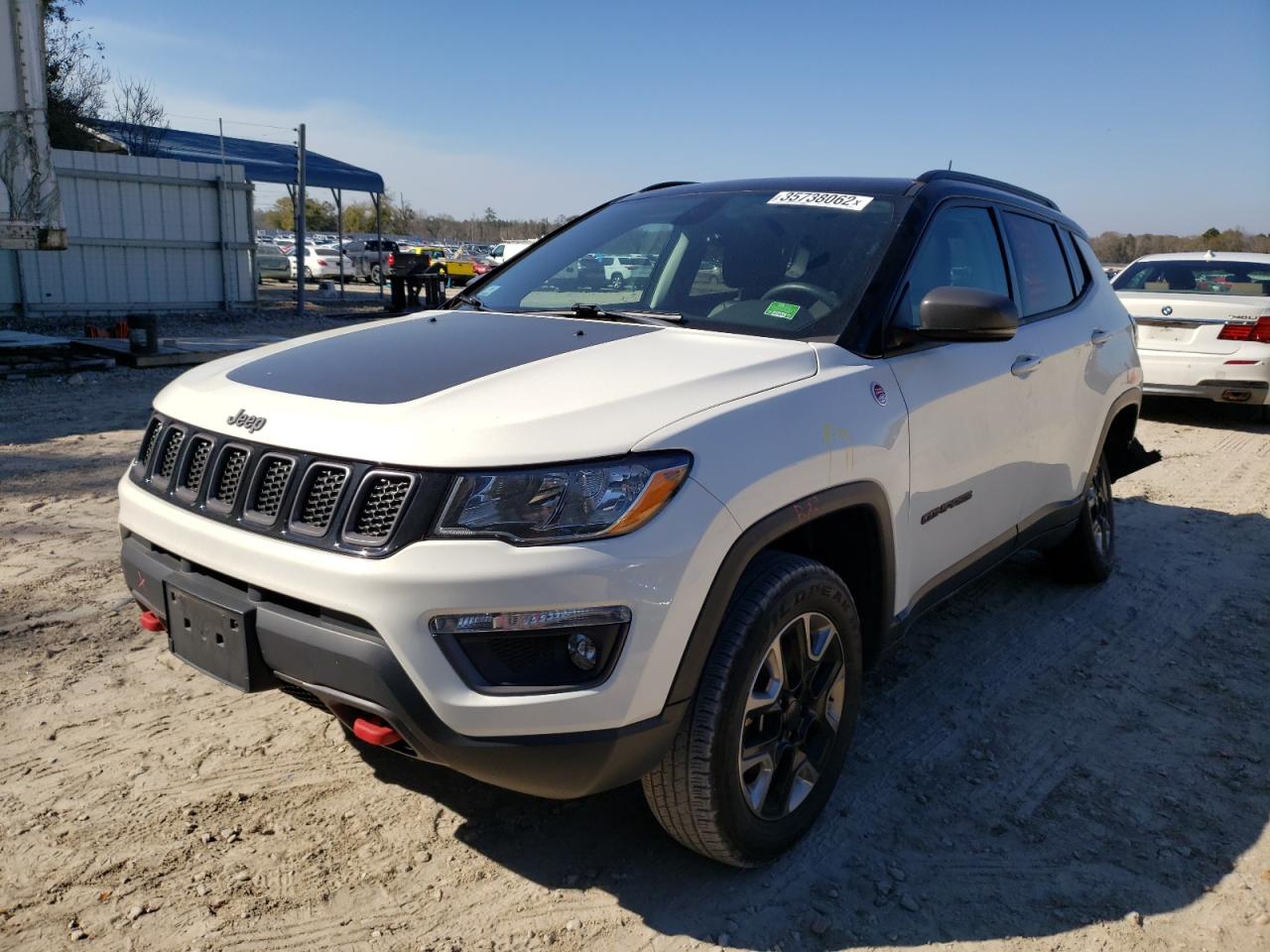 Photo 2 from auction – 2018 JEEP COMPASS TR with VIN 3C4NJDDB2JT424306