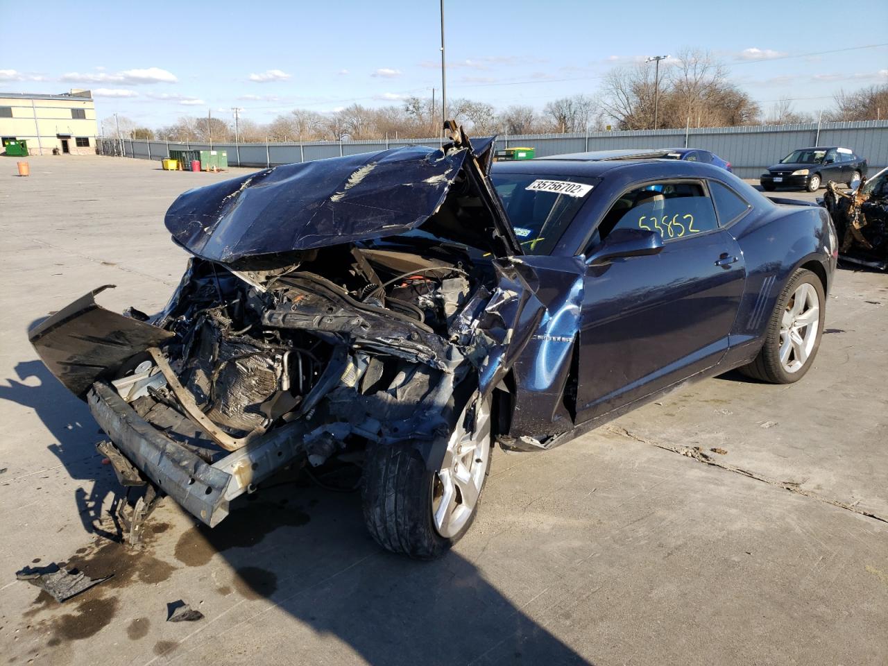 Photo 9 from auction – 2011 CHEVROLET CAMARO 2SS with VIN 2G1FK1EJ8B9186688