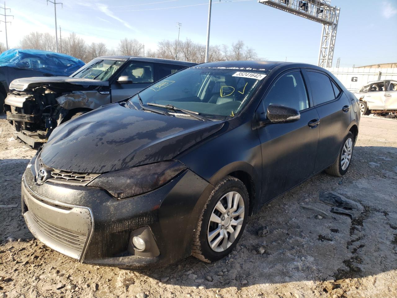 Photo 2 from auction – 2016 TOYOTA COROLLA L with VIN 5YFBURHEXGP480694